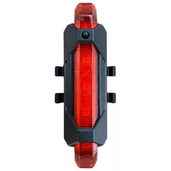 Kit Bike Farol Frontal + Traseiro Ultra Led Usb Recarregável